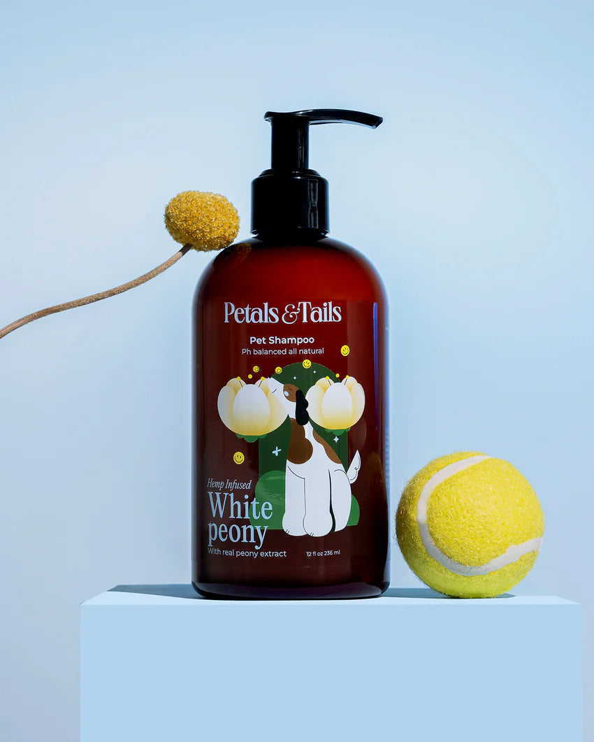 White Peony Hemp Dog Shampoo - Now 50% Bigger!