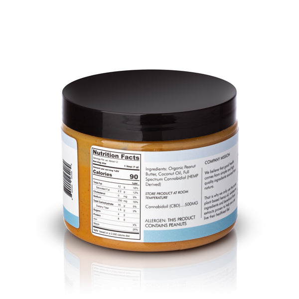 CBD Calming Peanut Butter for Dogs 500mg