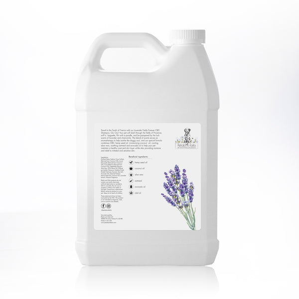 Lavender Fields Forever CBD Shampoo Gallon