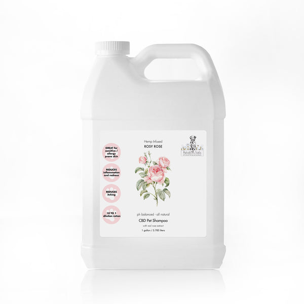 Rosy Rose CBD Shampoo Gallon