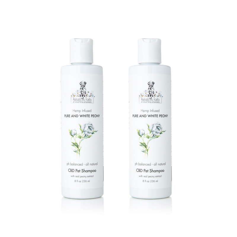 Pure and White Peony CBD Pet Shampoo